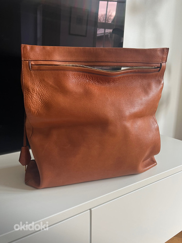 Tom Ford Caramel Tan Suede Leather Wrist bag (foto #4)