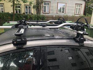Thule ProRide 598/ Katuse rattahoidja katuseraam (9 foto / 9)