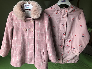 Lastemantel Next ja Mothercare tuulejope 104-110 (1 foto / 10)