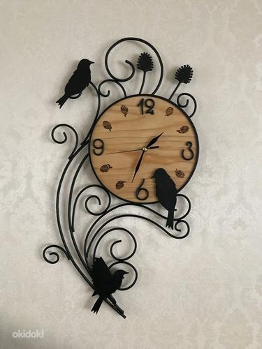 Настенные часы с птицами (фото #1)