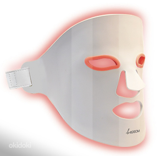 Силиконовая светодиодная светотерапевтическая маска для лица Be OSOM (фото #1)