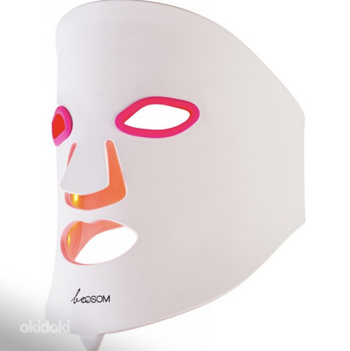 Силиконовая светодиодная светотерапевтическая маска для лица Be OSOM (фото #5)
