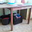 Деревянный раздвижной кухонный стол (фото #2)