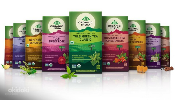 Organic India Tulsi Tea - Органический Чай для Иммунитета