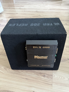Subwoofer + võimendi Magnat (2 foto / 5)