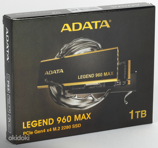 SSD M.2 NVME 1.4: Adata Legend 960 Max (1TB) (foto #1)