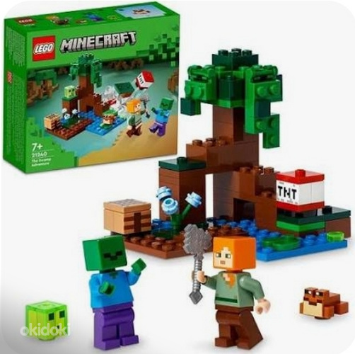 Конструктор LEGO Minecraft 21240 Приключение в джунглях