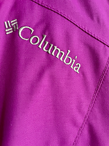 Uueväärne ilusa fuksia värvi Columbia suusajope (4 foto / 8)