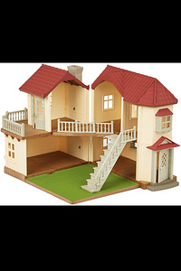 Uueväärne SYLVANIAN FAMILIES suur valgustusega linnamaja Bee