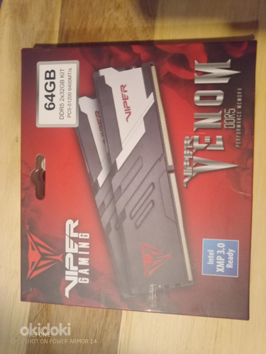 PATRIOT VIPER GAMING VEMOM 64GB (2x32) 6400 mgz CL32