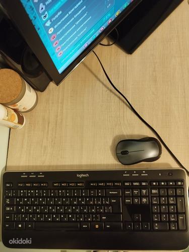 Продам безпроводную клавиатуру и мышь Logitech (фото #3)