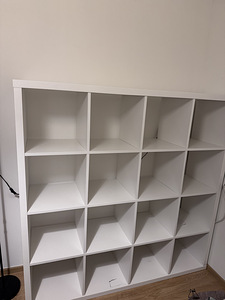 Ikea Kallax riiul + 8 kasti sellele (2 foto / 4)