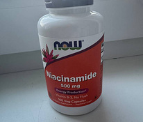 NOW Foods, Niacinamide, 500 mg / Никотиновая кислота / B3