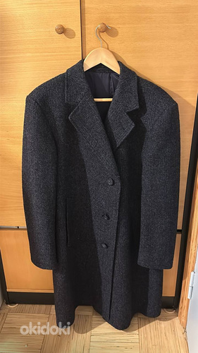 Очень стильное зимнее мужское пальто Made In Switzerland (фото #1)