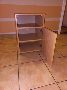 Kasutatud öökapp niši ja riiuliga 400*400*580 mm. (2 foto / 7)