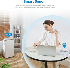 Konditsioneer Midea Silent Cool 26 Pro, 2,6 kW, valge (2 foto / 10)