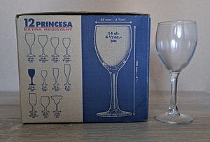 Arcoroc ’’Princesa’’ veinipokaalid (2 foto / 2)