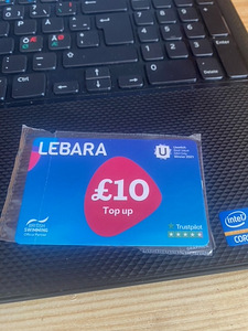 Lebara UK Kõnekaart £10 (2 foto / 3)