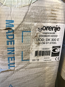 Õhupuhast Gorenje DK 300 E 60 cm (10 foto / 10)