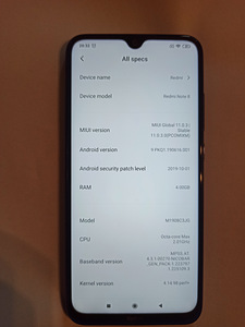 Telefon xiaomi redmi note 8 4-64gb (4 foto / 4)