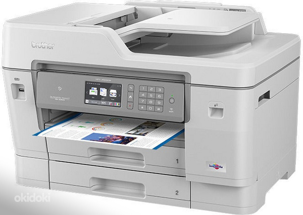 Многофункциональный принтер Brother MFC-J6945DW, струйная печать (фото #3)