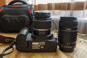 Canon EOS 40D,18-55mm 3.5-5.6 IS+EF-S 55-250mm f/4-5.6 IS II (3 foto / 4)
