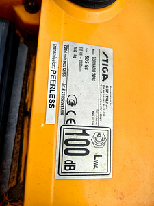 Murutraktor Stiga Tornado 3098 (7 foto / 8)