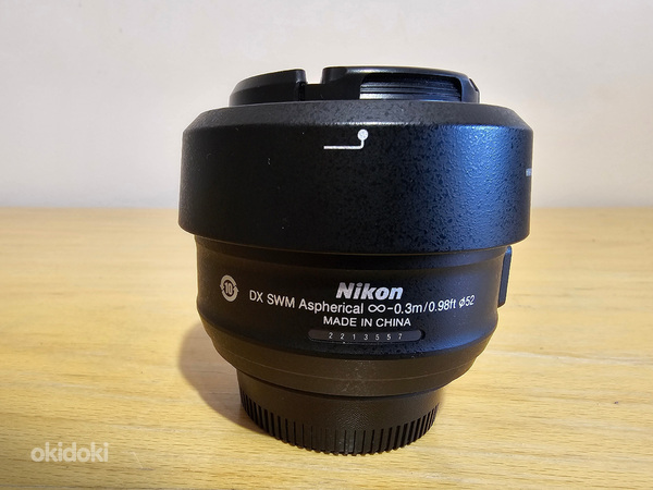 Объектив Nikon AF-S DX NIKKOR 35mm 1/1.8G (фото #2)