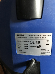 Промышленный пылесос Nilfisk Multi II 30 T (2 фото из 2)