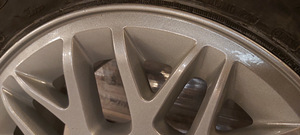 JEEP GC WJ/WG 17" VELJED + SPACERS/FLANTSID (1 foto / 4)