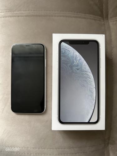 iPhone XR white 128 Gb (+ 2 cases) (foto #3)