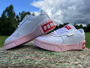 Naiste naturaalsest nahast tossud Puma Cali (2 foto / 2)