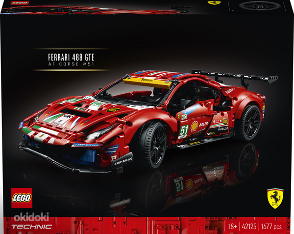 Lego Technic "Ferrari 488 GTE"