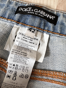 Pitsiga teksad Dolce&Gabbana Italy originaal (5 foto / 6)