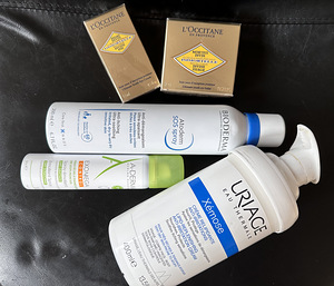 Kreem ja silmaümbruse palsam Loccitane + kreemid bioderma ur (1 foto / 7)
