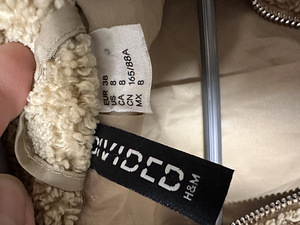 H&M Teddy karvane parka kapuutsiga / talvejope (10 foto / 10)