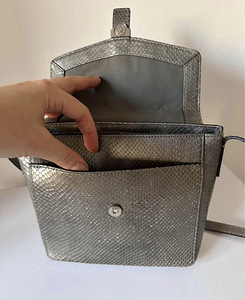 Кожаная сумка Ecco crossbody кросс-боди / kott Ecco (5 фото из 9)
