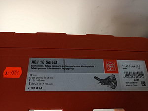 Puurvasar Fein ABH 18 Select; 2 J; SDS-Plus; 18 V (3 foto / 5)