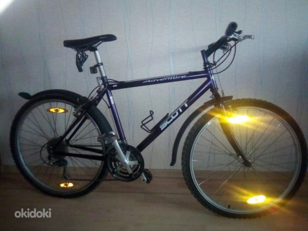 велосипед Scott Adventure фиолетовый (фото #1)