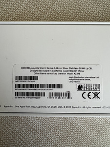 Apple Watch 6 44mm Stainless Steel Silver + LTE (6 foto / 6)