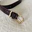 &OtherStories croc leather belt, brown, XS (foto #4)