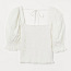 (NEW) H&M Puff-sleeve square neck top (foto #1)
