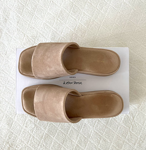 (NEW) &OtherStories leather slides, size 39 (4 foto / 8)