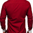 !СКИДКА! Красная элегантная рубашка с длинными рукавами (фото #4)