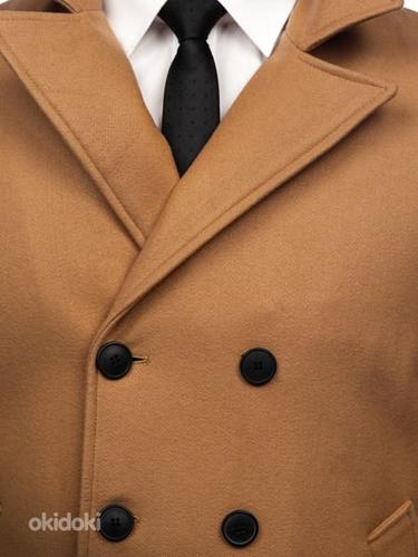 !СКИДКА! Мужское пальто с двумя рядами пуговиц, XXL (фото #3)