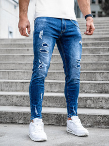 !СКИДКА! Синие модные джинсы с поясом, 29S