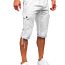 Белые летние брюки с поясом (фото #1)