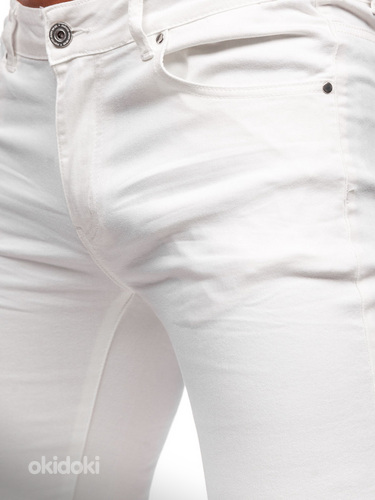 !СКИДКА! Короткие белые джинсы (фото #9)