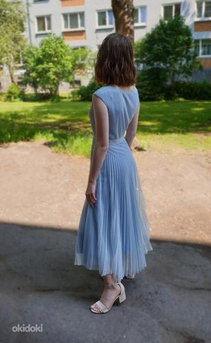 Голубое праздничное платье (фото #3)