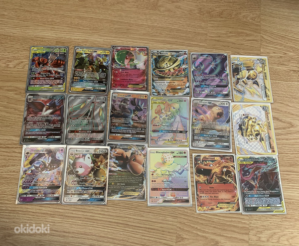 RARE Pokemon cards - gx,ex,rainbow,break,tagteam (фото #1)